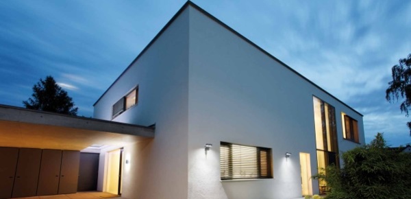 Außen­beleuchtung bei Elektrotechnik Döppler e.K. in Rupprechtshausen