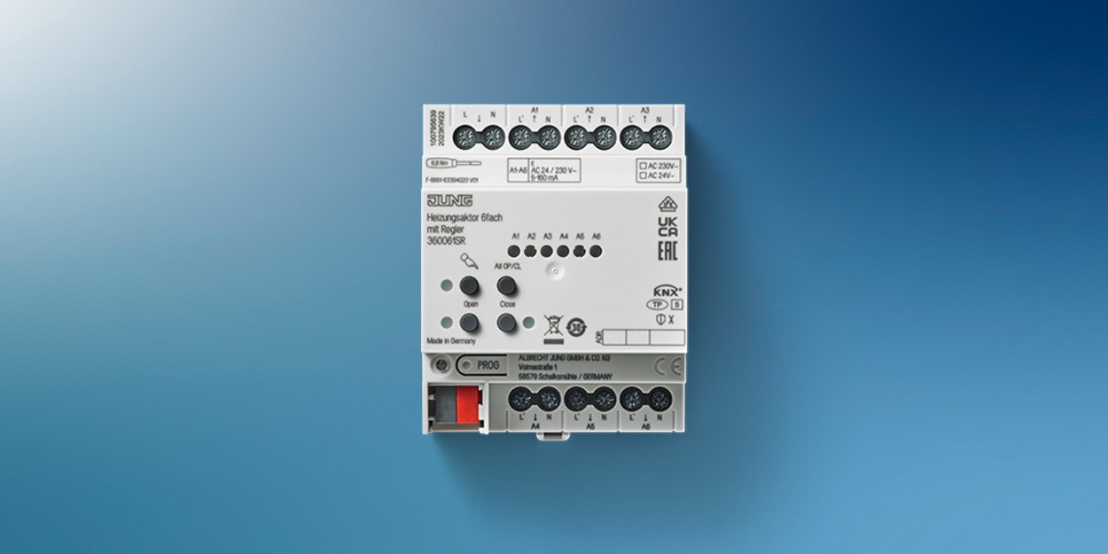 KNX Heizungsaktor 6-fach bei Elektrotechnik Döppler e.K. in Rupprechtshausen