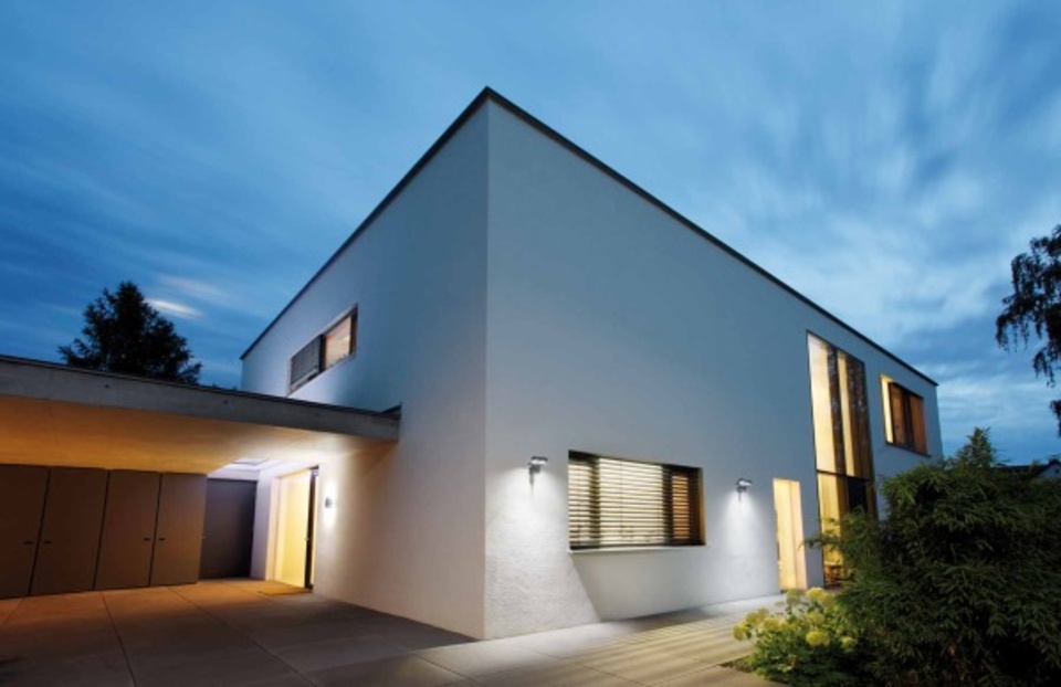 Aussenbeleuchtung bei Elektrotechnik Döppler e.K. in Rupprechtshausen